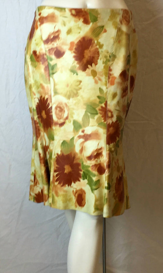 Izzy Camilleri - Women's Printed Leather Skirt