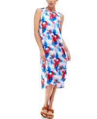 Roudelain - Women's Printed Maxi Loungewear Nightgown