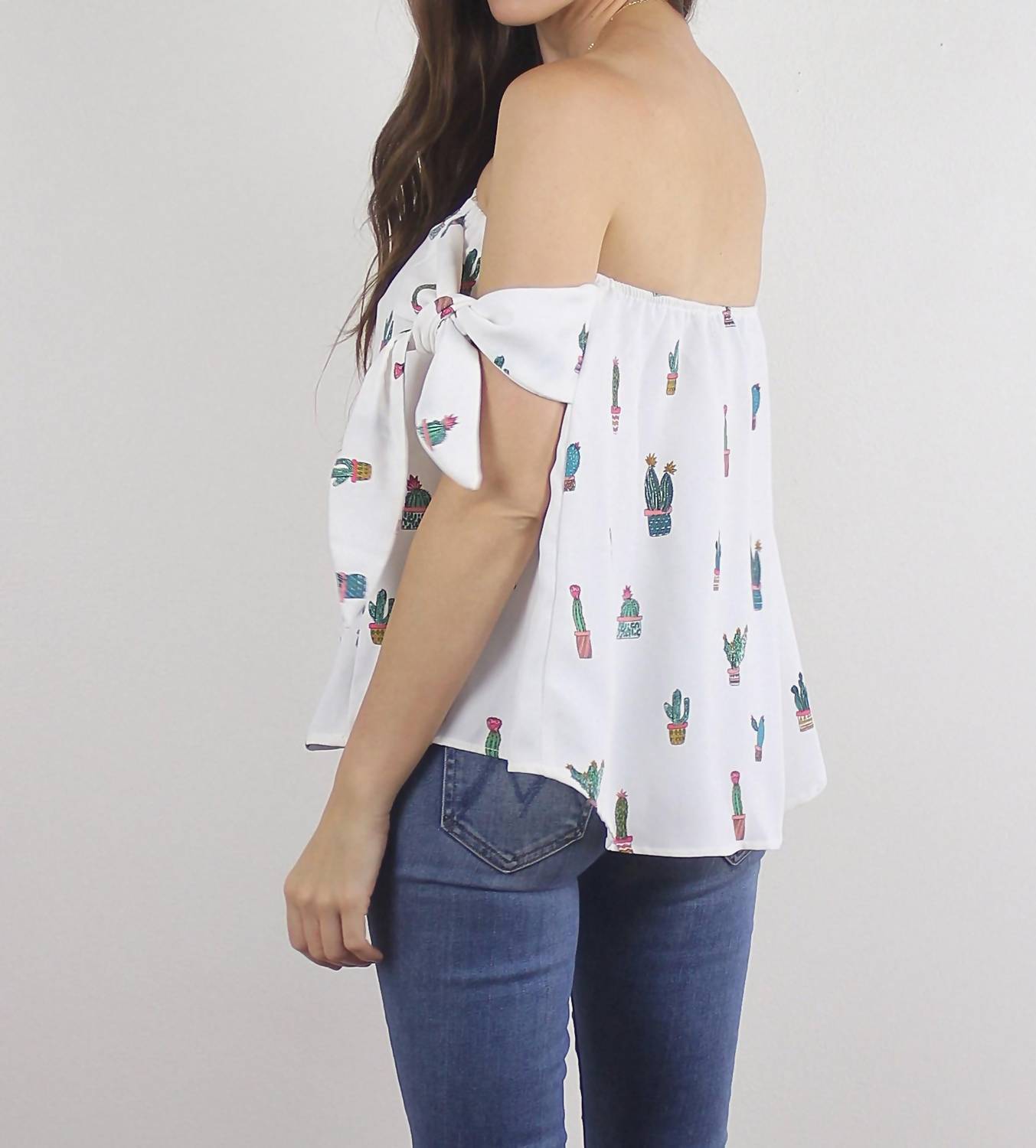 Do+Be - Born To Tie Cactus Top