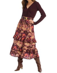 Allison New York - Georgia Tiered Midi Skirt