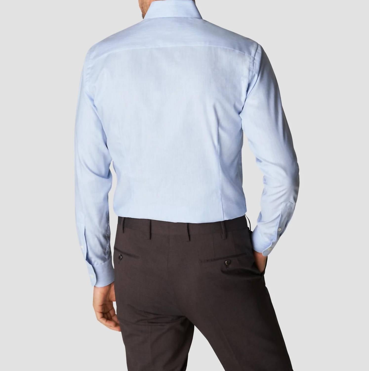 Eton - Solid Wrinkle-free Oxford Shirt