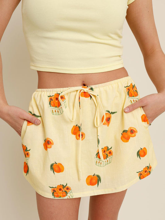 Bailey Rose - Pesca Mini Skirt