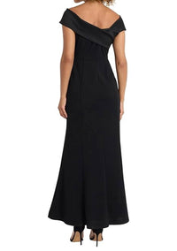 Maggy London - Off The Shoulder Long Evening Dress