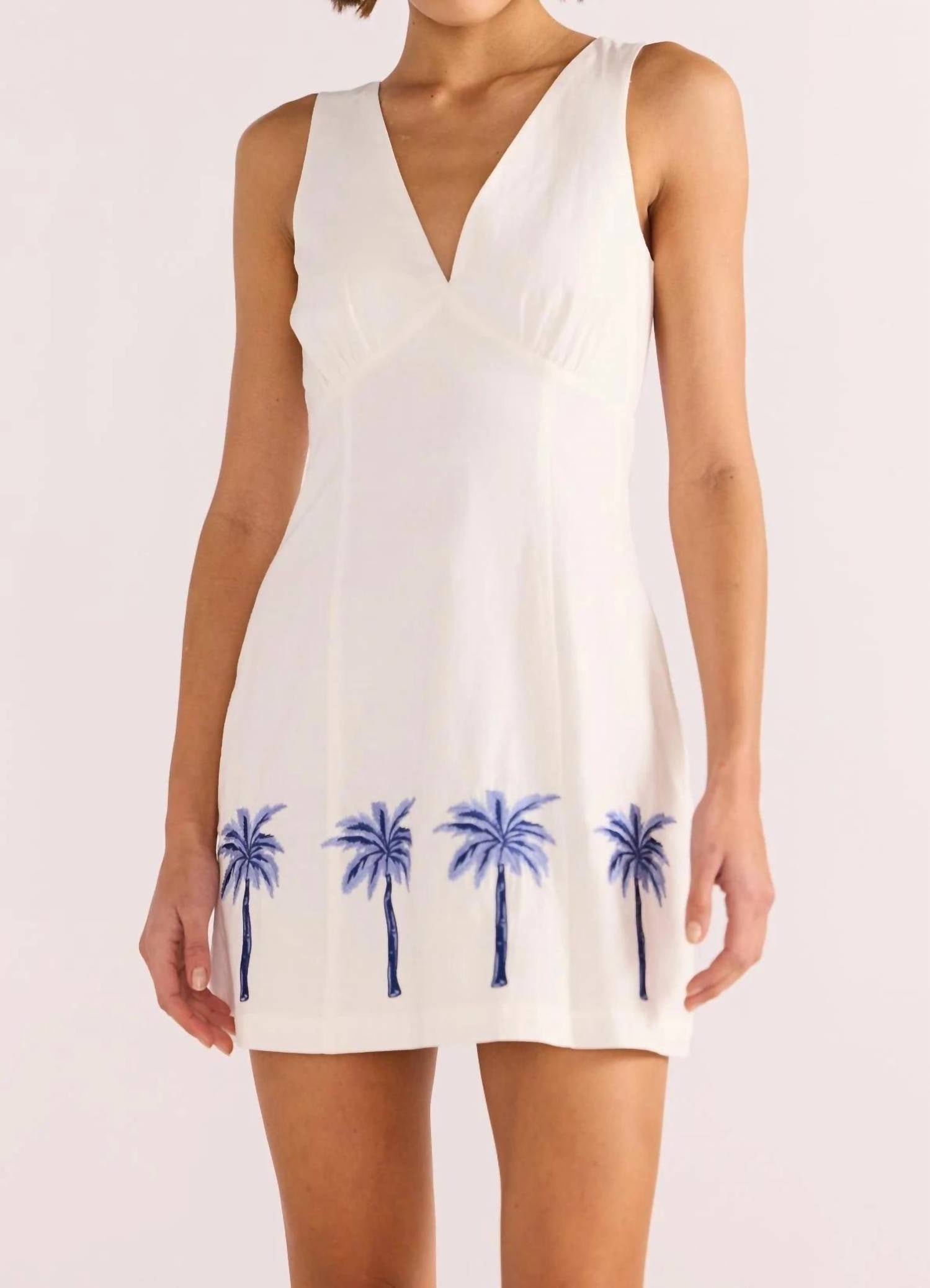 Minkpink - Isadora Embroidered Mini Dress
