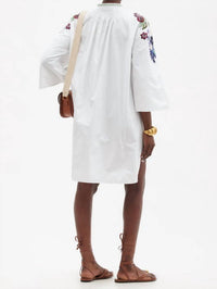 Valentino - Arazzo Embroidered Tunic Dress