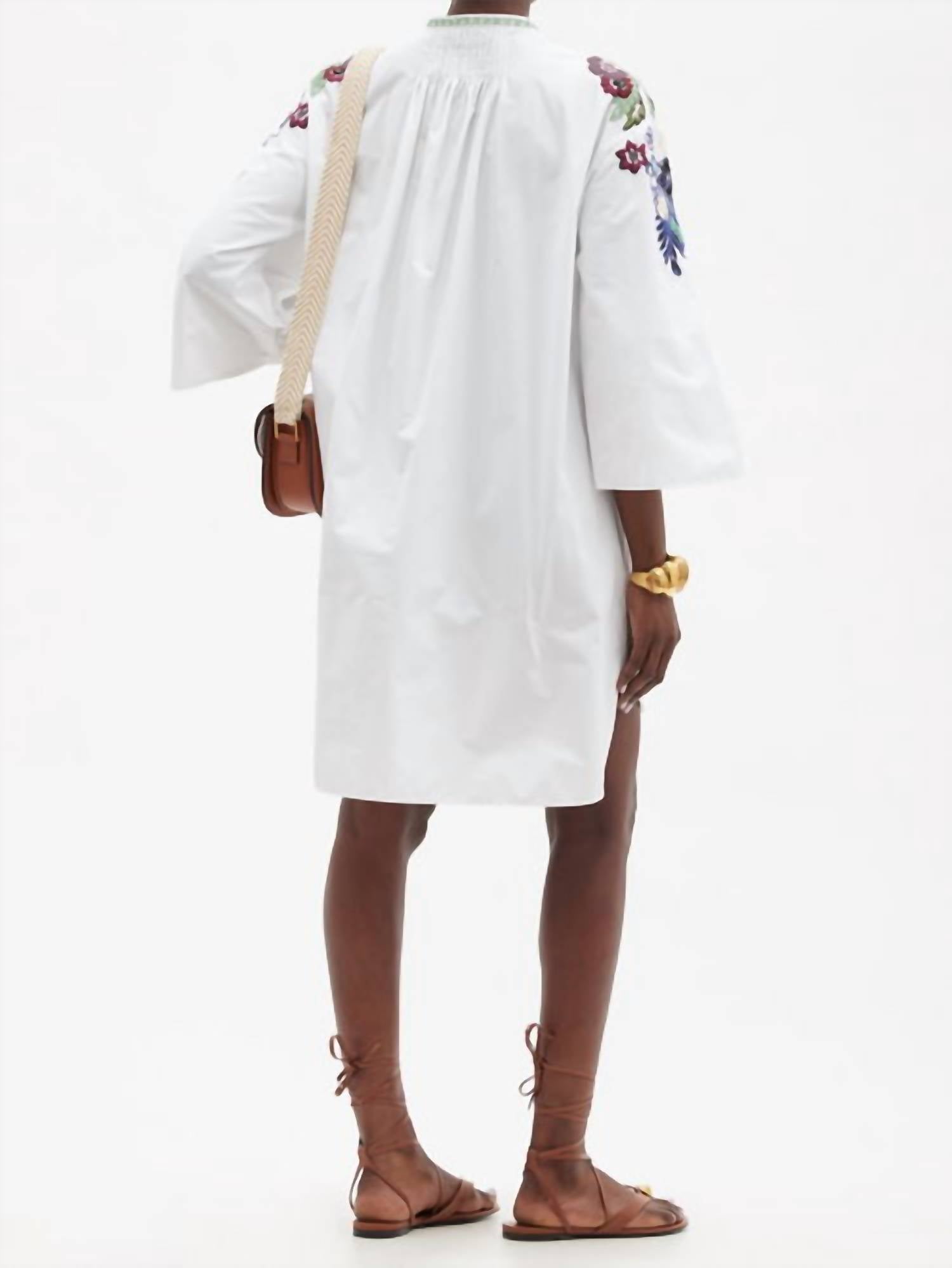 Valentino - Arazzo Embroidered Tunic Dress