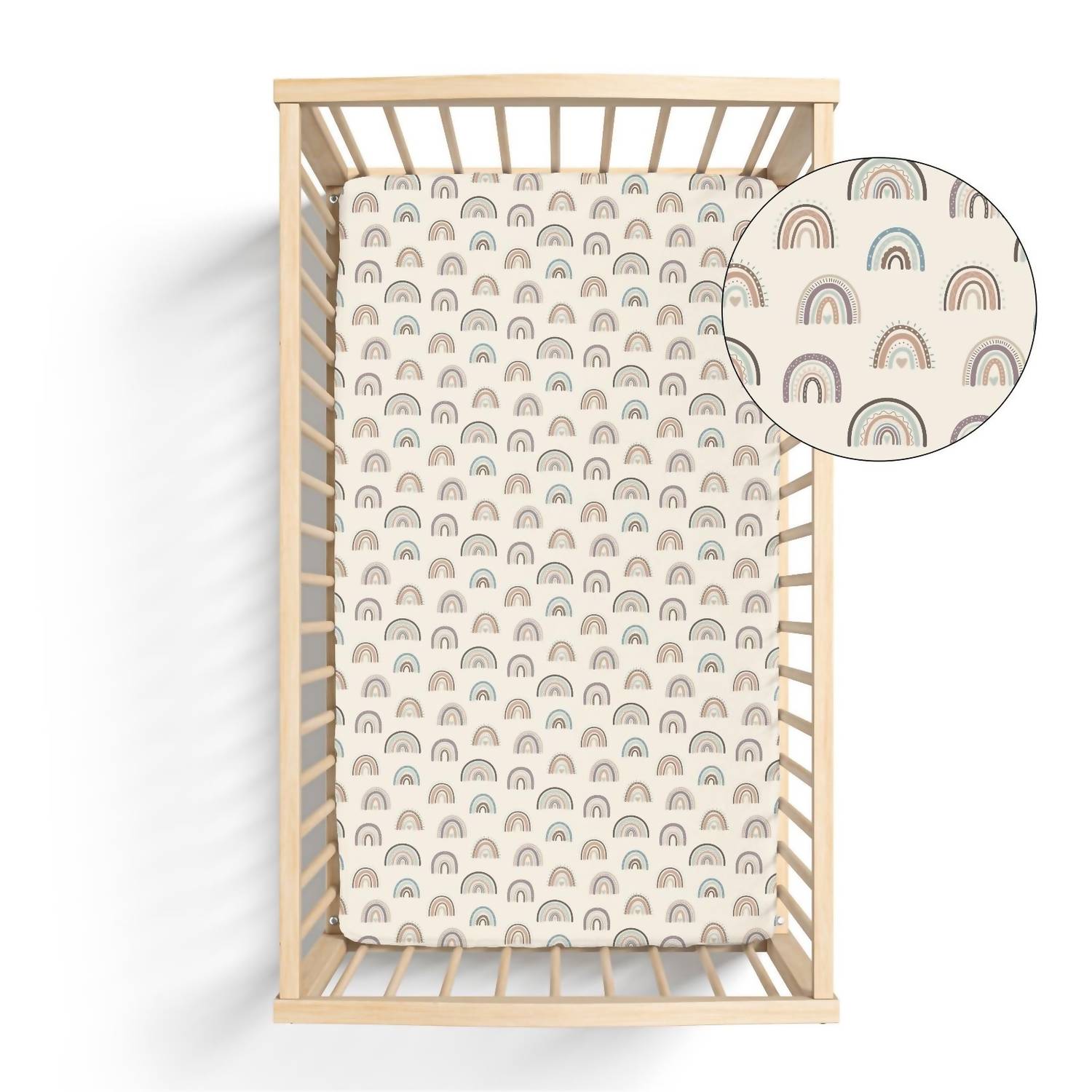 Kickee - Grow With Me Crib To Twin Fitted Sheet