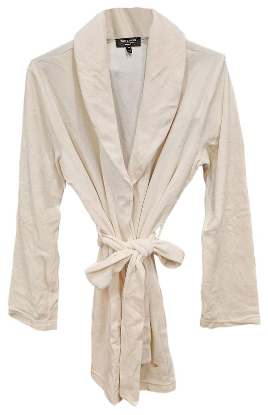 Women's Velour Wrap Belted Lounge Robe