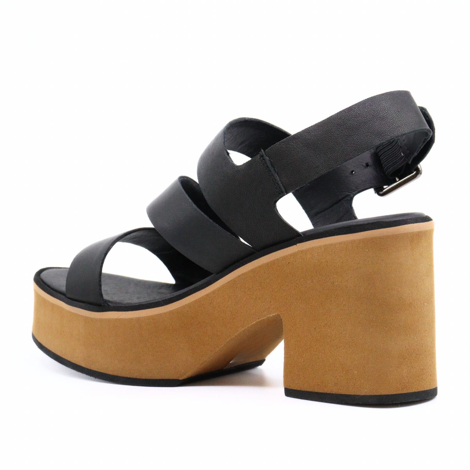 Antelope Women's Ina Sandals in black - women's sandal - detail view