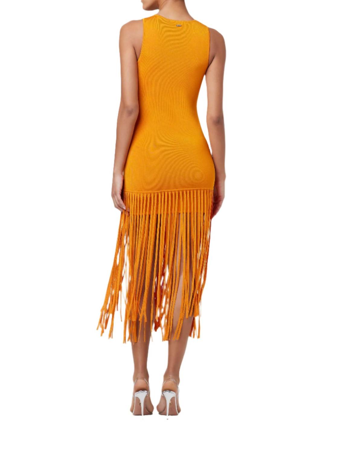 Toccin - Margaux Fringe Knit Dress
