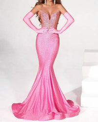 Portia&Scarlett - Long Formal Strapless Prom Gown