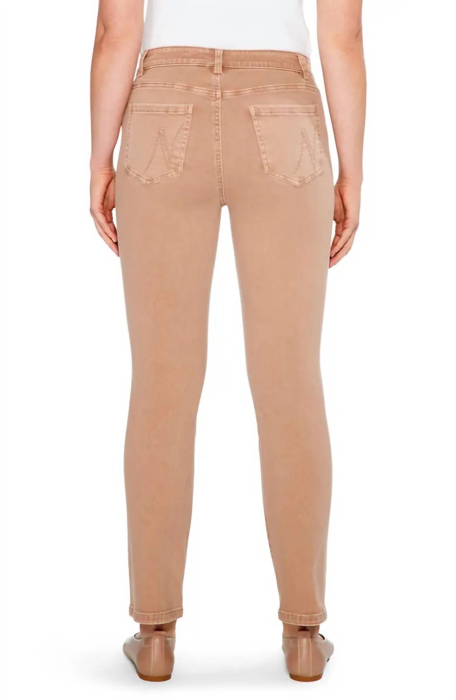 Nic + Zoe - Mid Rise Ankle Straight Leg Jeans