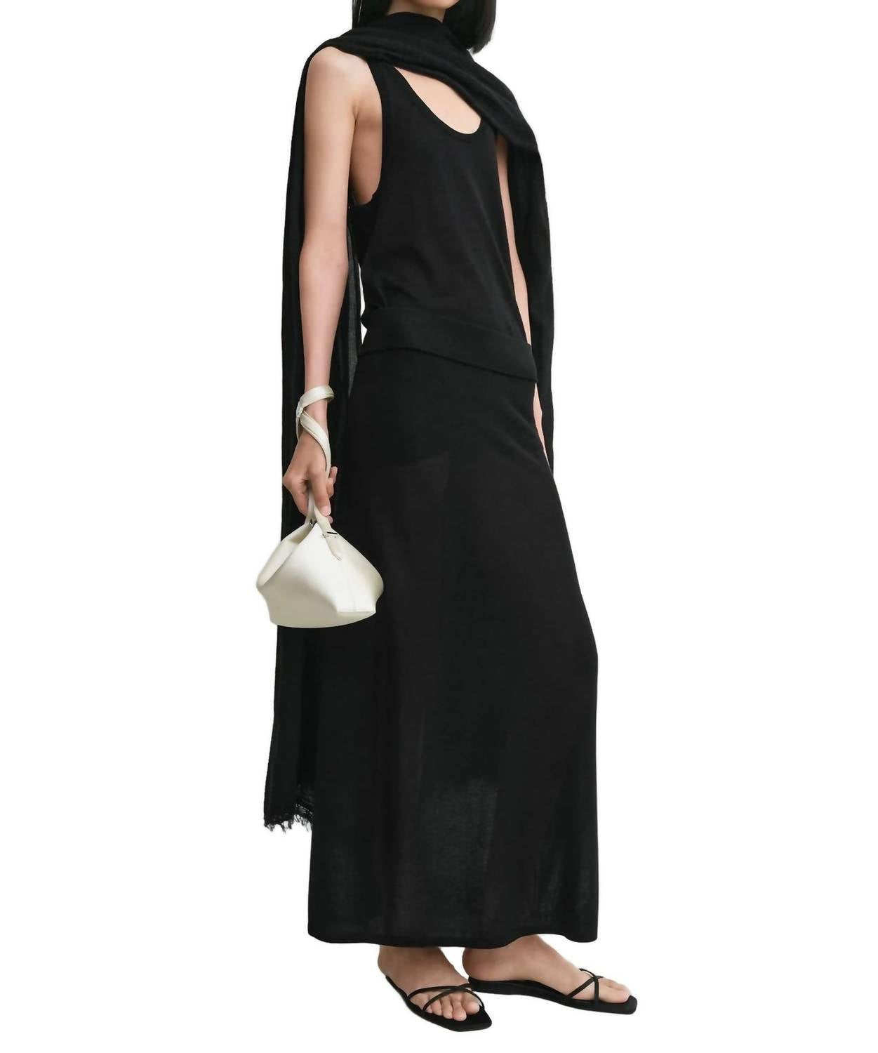 Toteme - Long Knit Skirt