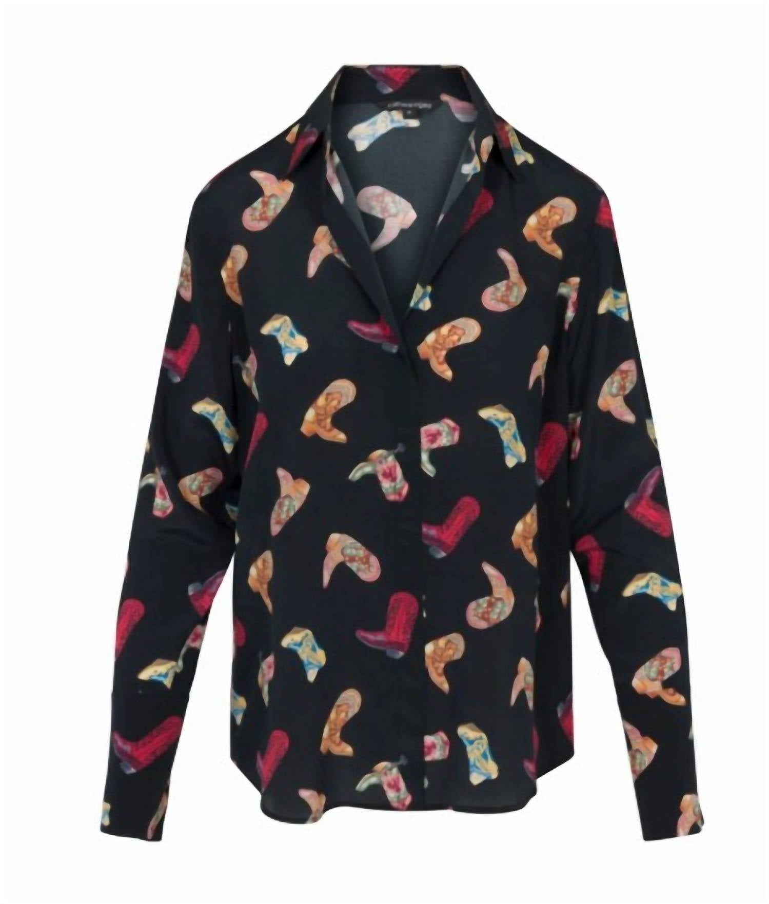 Catherine Gee - Daria French Cuff Silk Blouse
