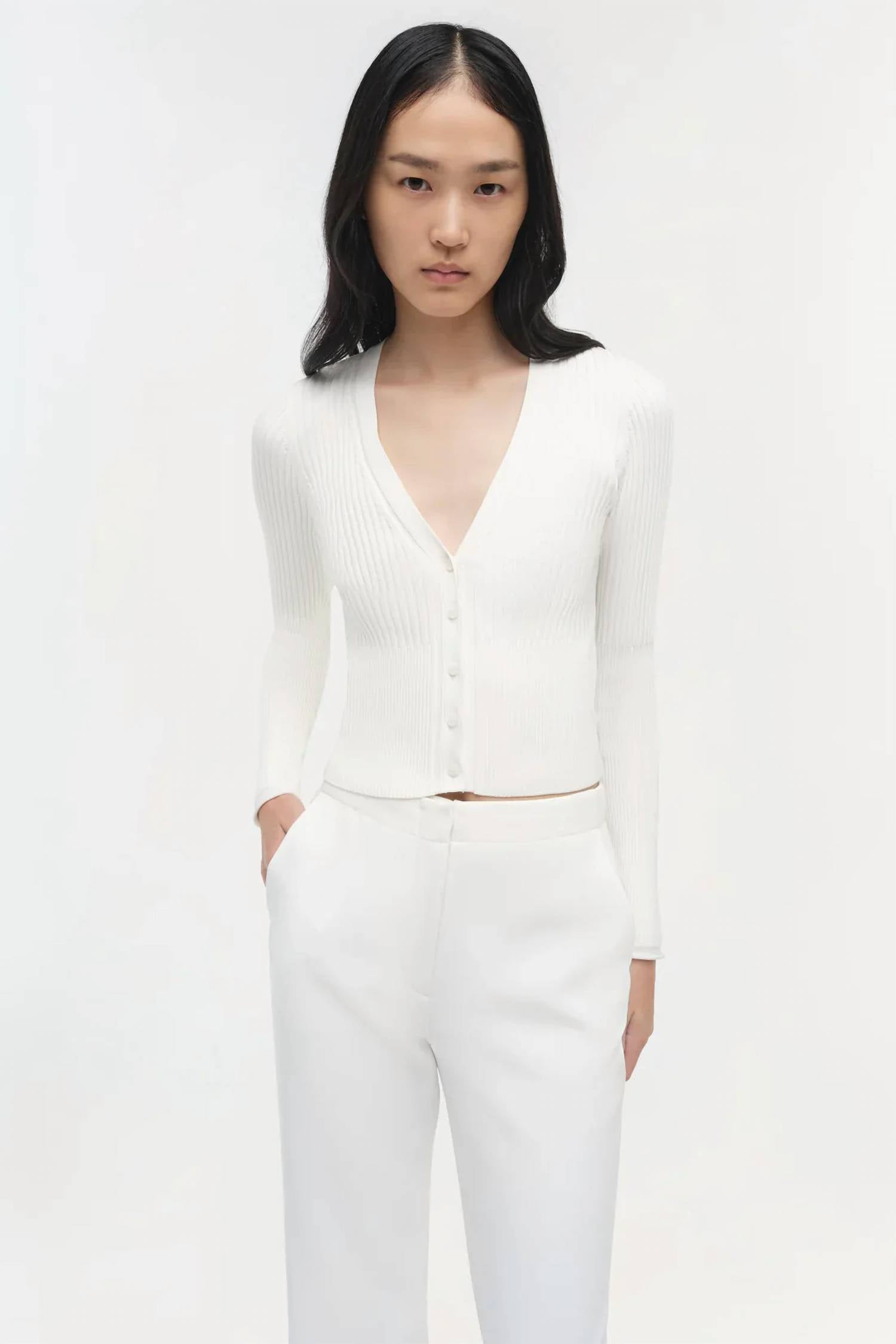 Jonathan Simkhai - Ailany Shrunken Cardigan