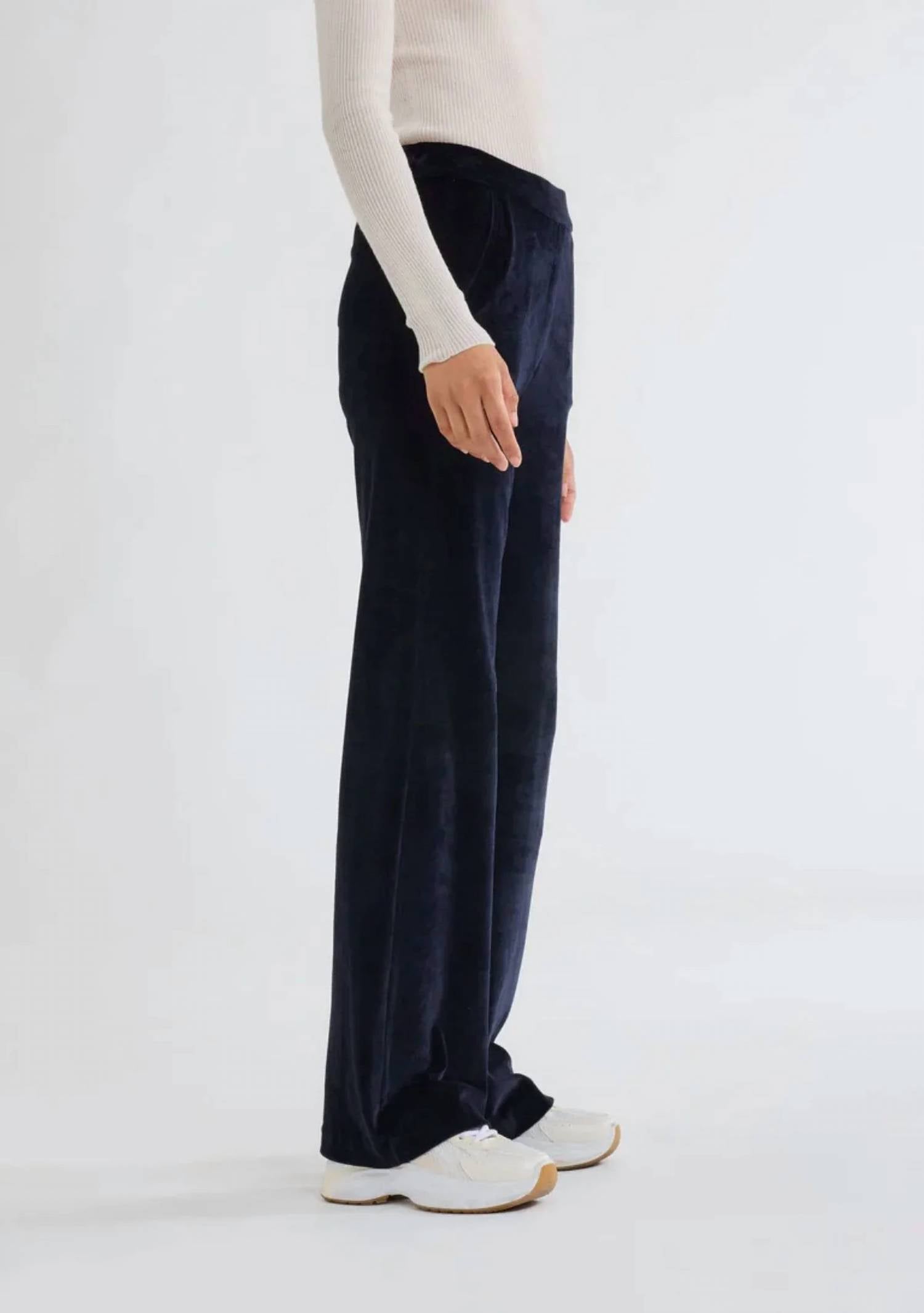 Majestic Filatures - VELOUR WIDE LEG PANT