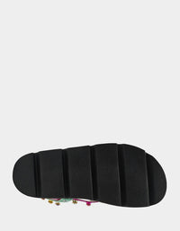 Betsey Johnson Women's Conley Metallic Sandal in multi - women's sandal - view 4