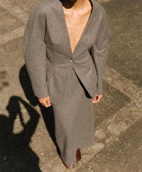 Sloan - Wool Circular Sleeve Blazer