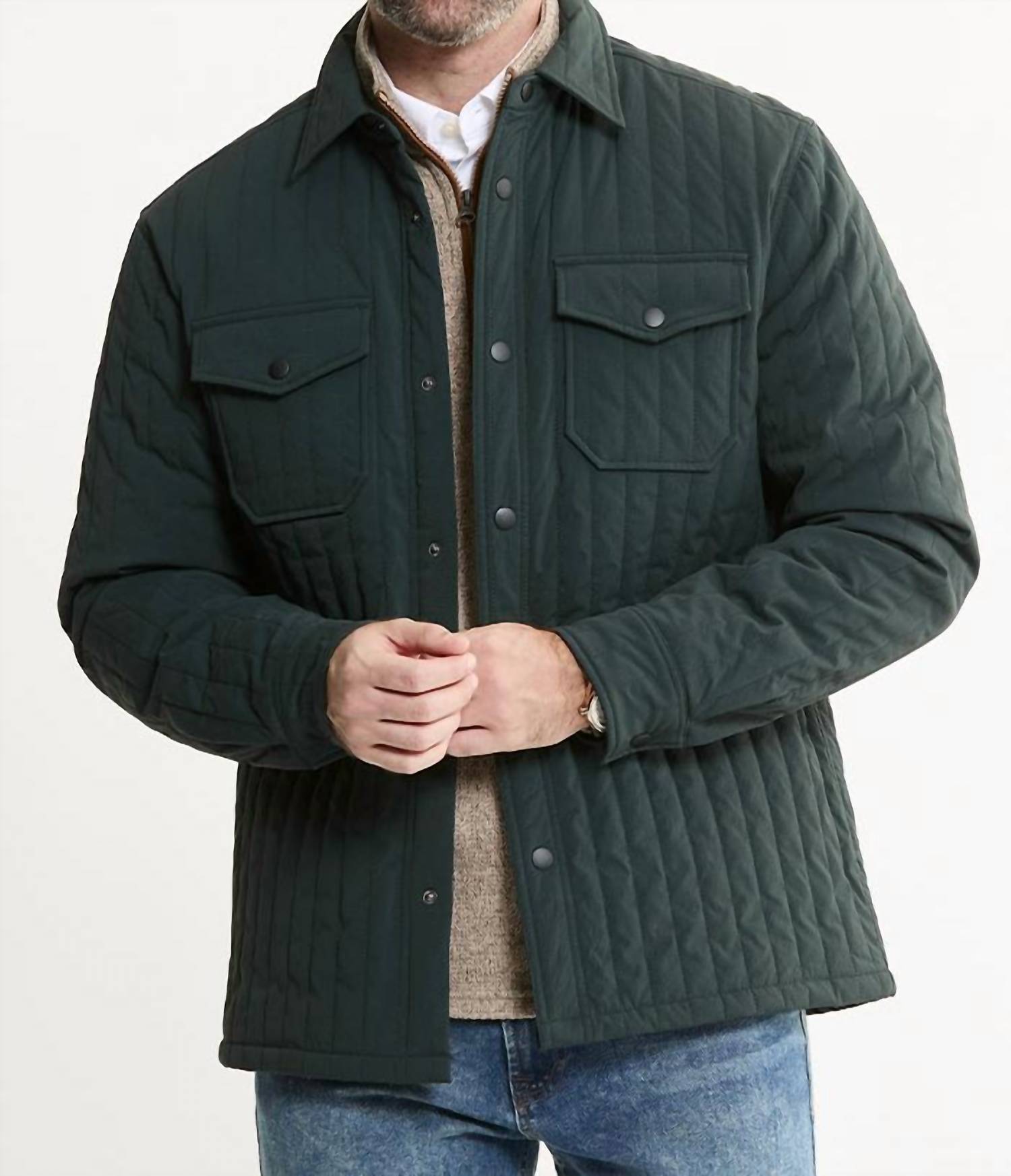 Jachs New York - Quilted Tech Ripstop Jacket