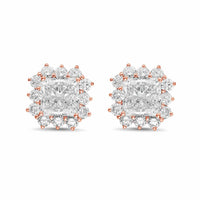 Diana M Jewels - Women's Radiant Lab-Grown Diamond Stud Earrings (10.00 Ct TCW) - Bold