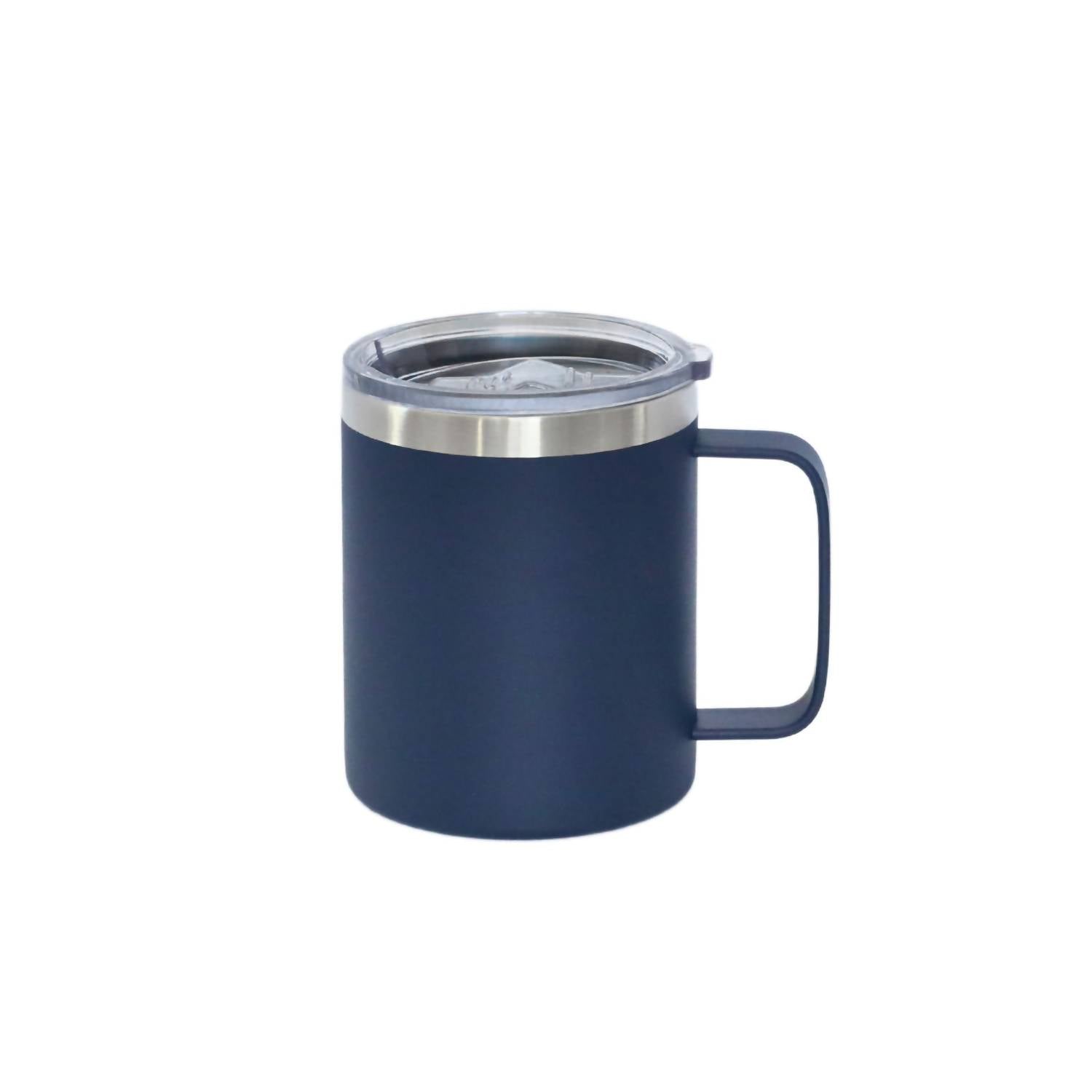 Creative Gifts International - Stainless Steel Travel Mug with Handle