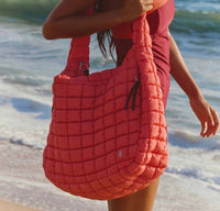 Free People - Quilted Carryall Bag