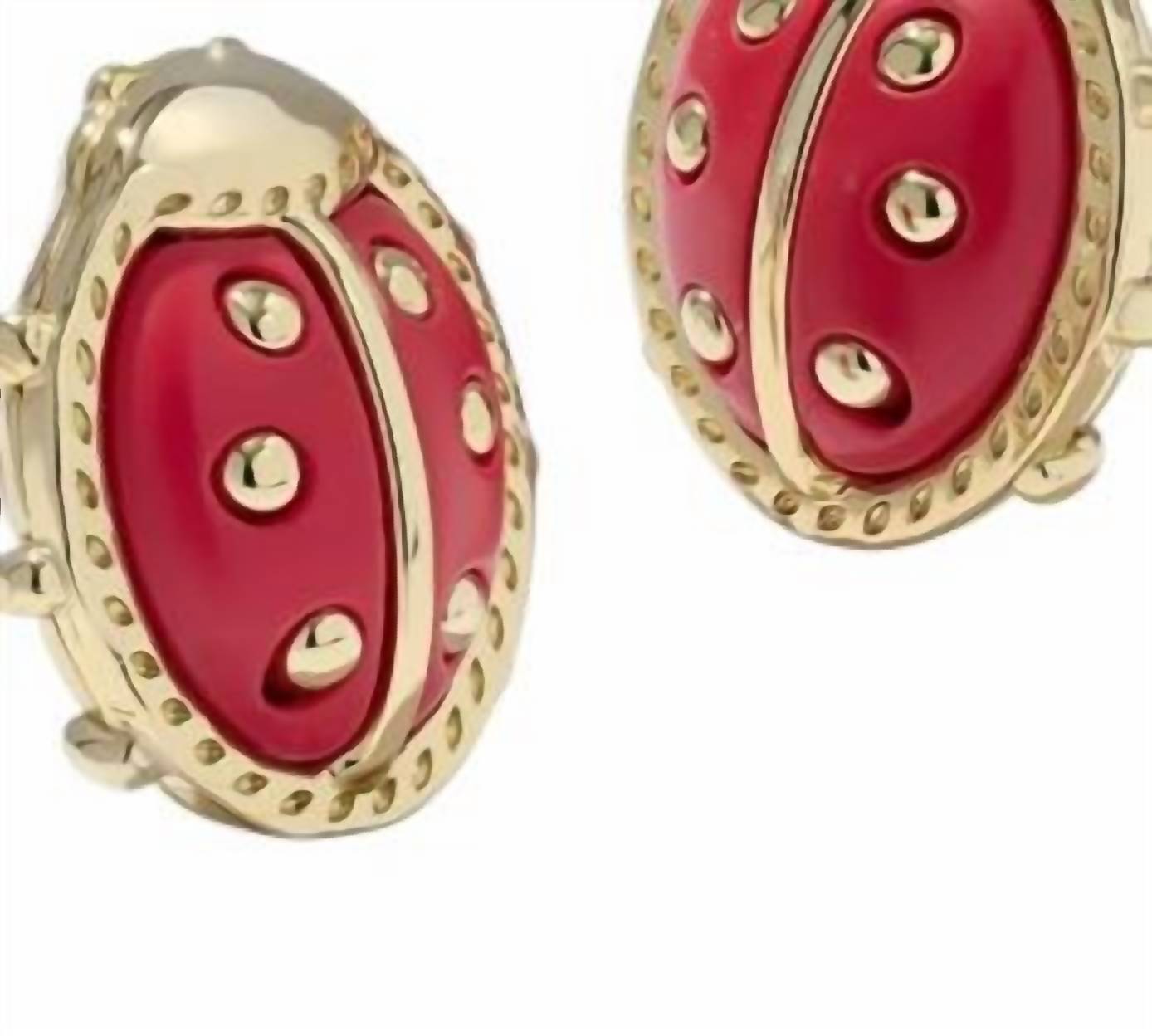 Kendra Scott - Women's Ladybug Stud Earrings