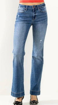 Sneak Peek - Midrise Slim Bootcut Jeans