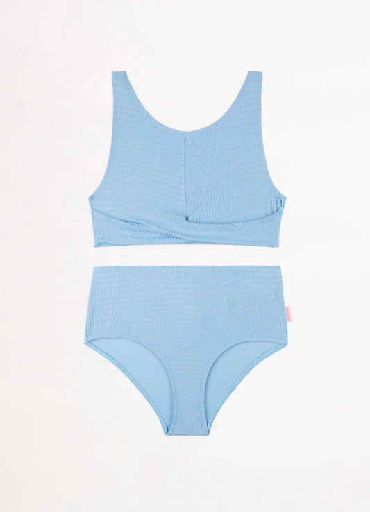 Seafolly - Girls Summer Vacay Panelled Bikini Set