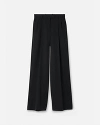 Versace - Virgin Wool High-waist Wide Leg Pants