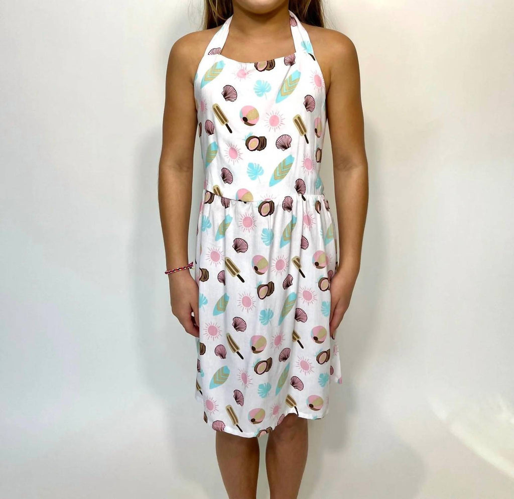 Skemo - Girls' Sunset Shore Backless Dress – Snagged & Bagged