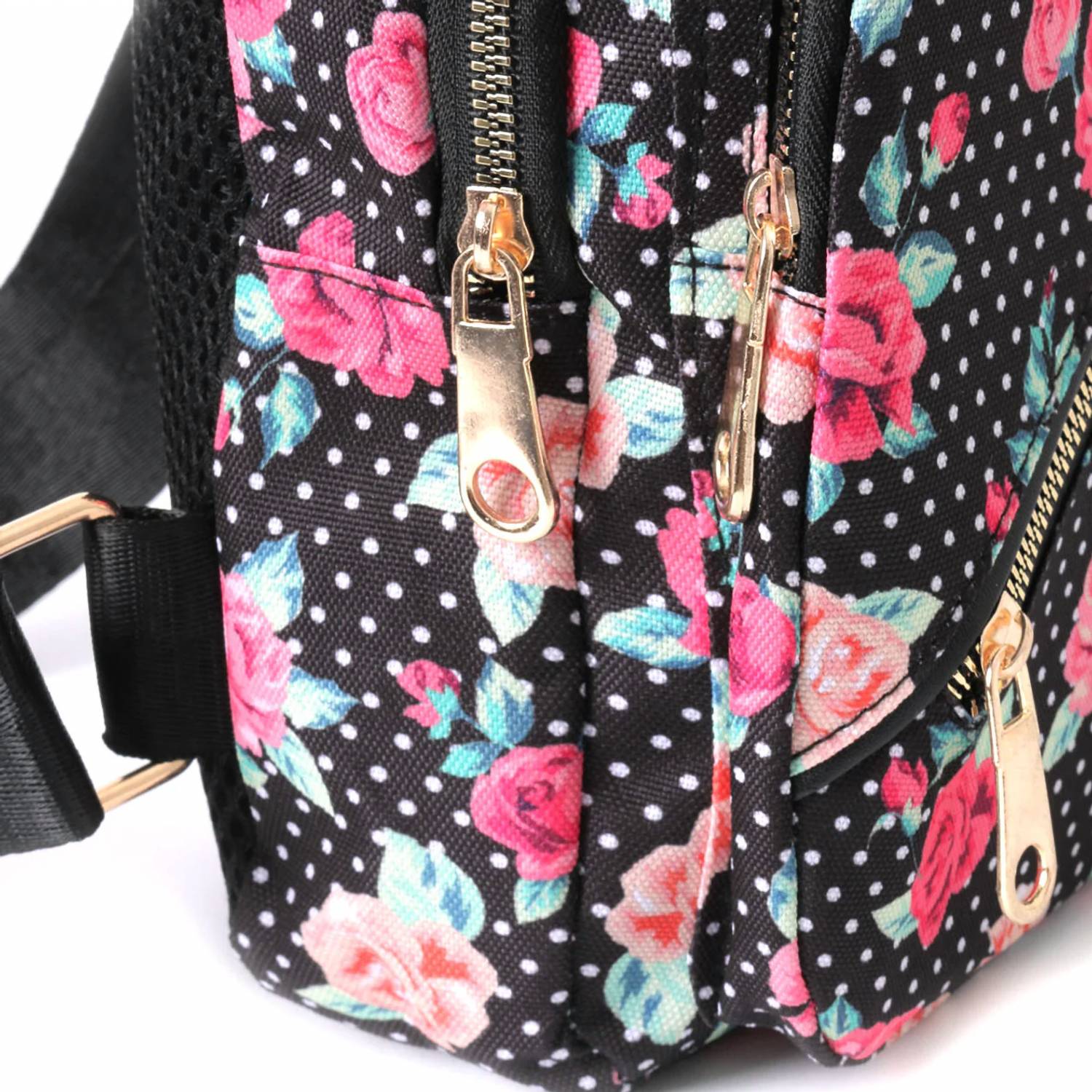 Selini New York - Women's Floral Polka Dot Crossbody Sling Bag