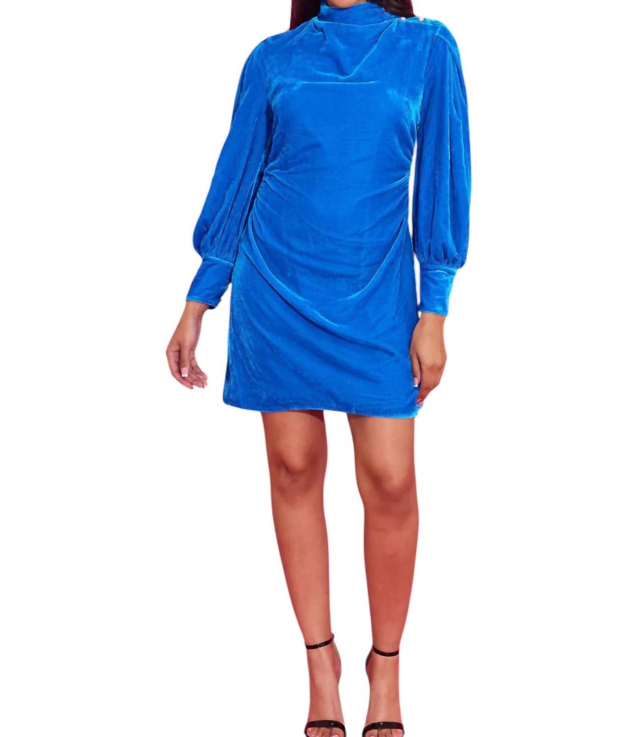 Alden Adair Gloria Dress in sapphire - women's dress