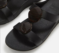 Fitflop - Women's Fino Marbled-stone H-bar Slides