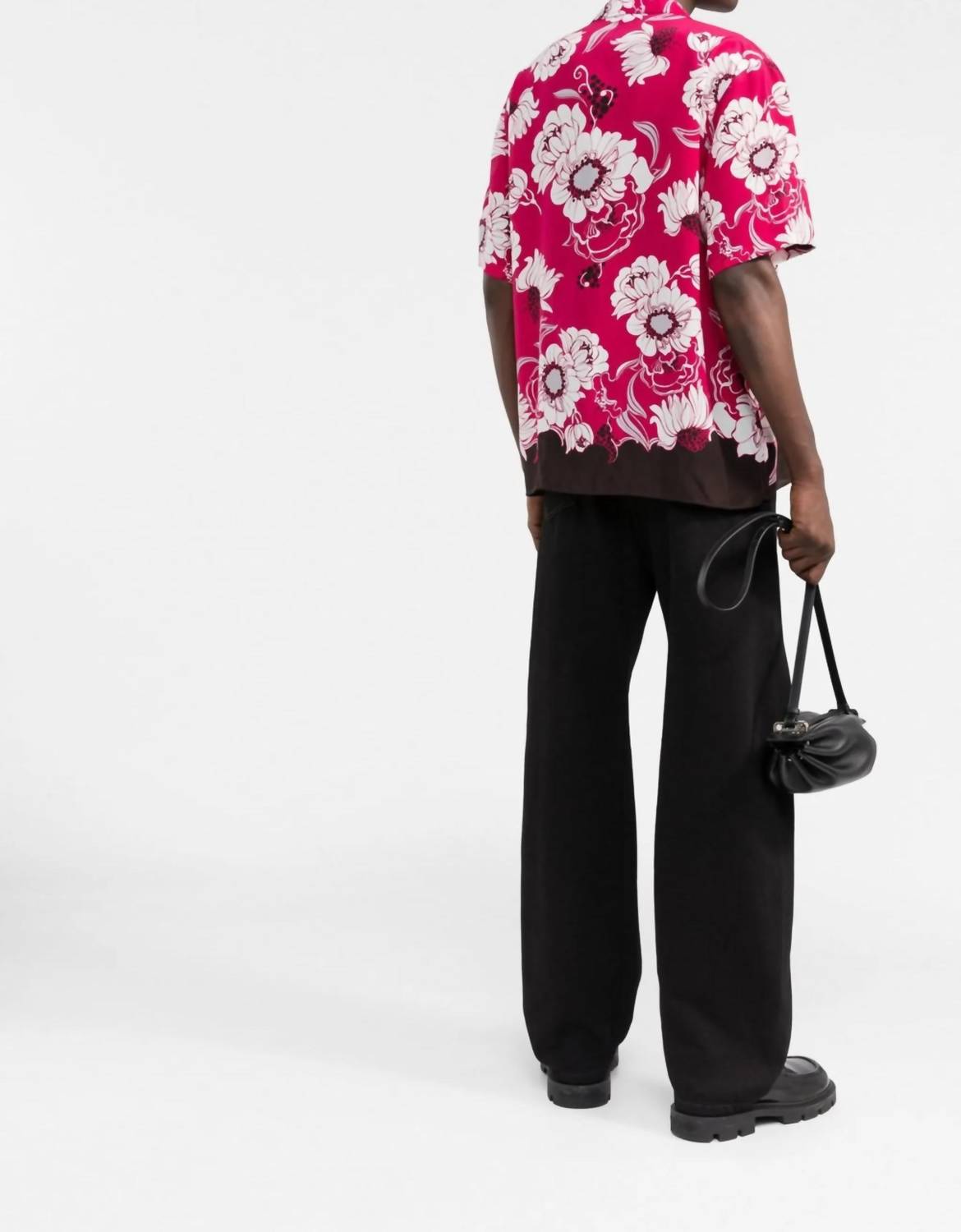 Valentino - Floral Print Short Sleeved Shirt