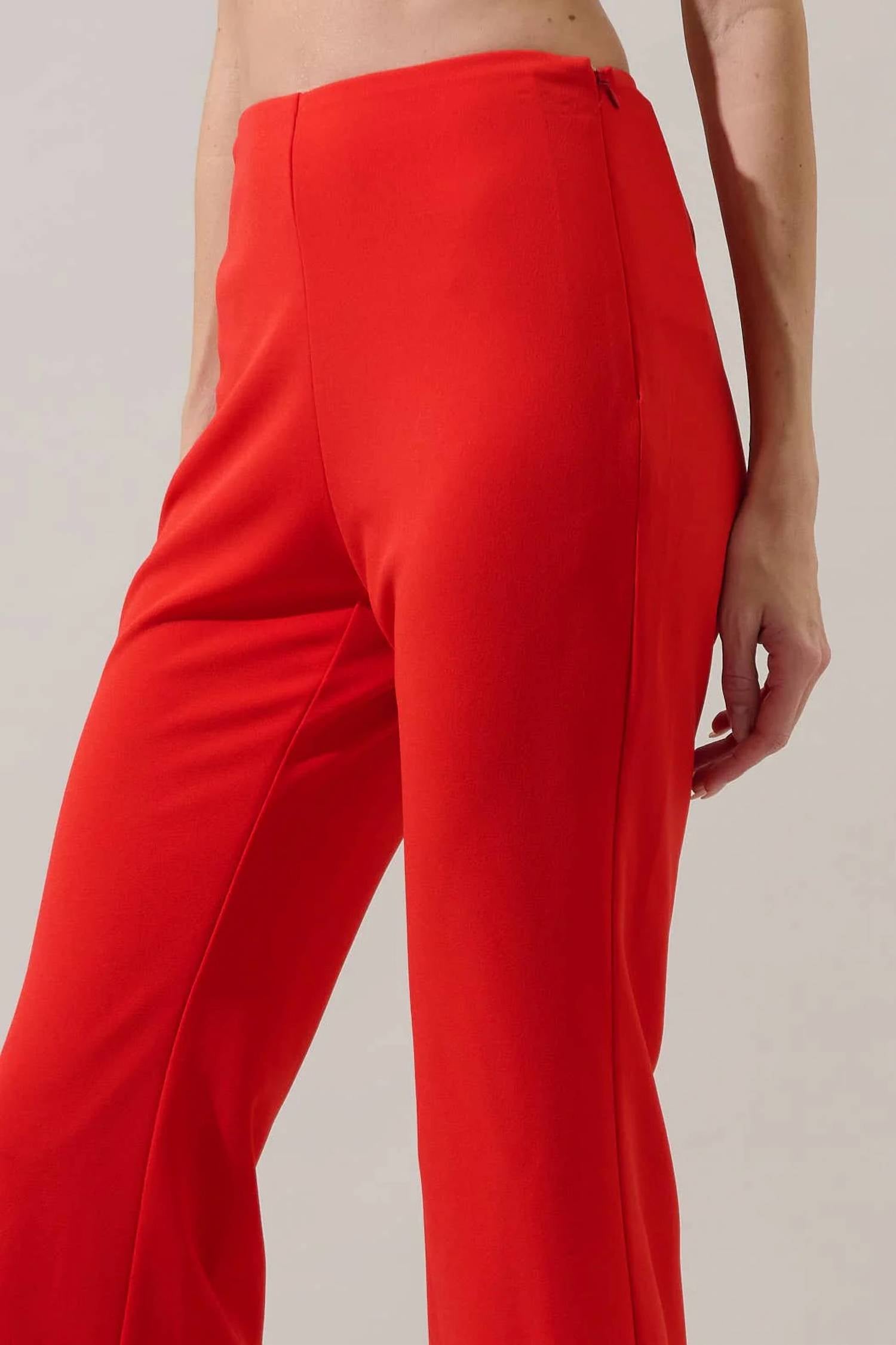 Sugarlips - Hemary Cropped Flare Pants