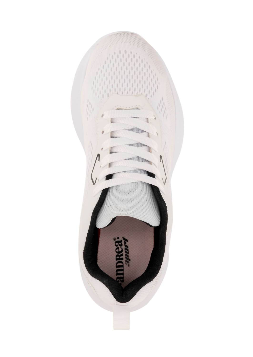 Andrea Women's All-day Comfort Sport Sneakers in white - women's shoe - alternate view