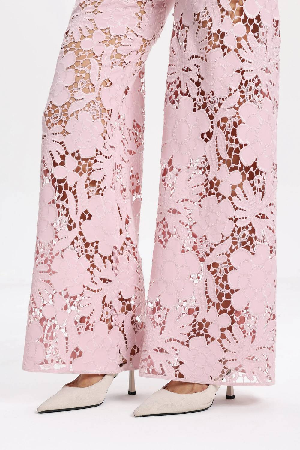 Bayeas - Flora High Rise Wide Leg Jeans