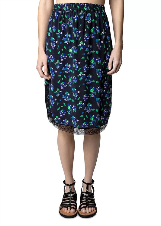 Zadig & Voltaire - JOZY BIANCA FLOWER SKIRT