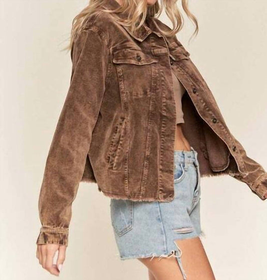 Madelyn - Presley Corduroy Jacket