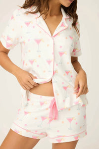 Pj Salvage - Tini Time Pajama Shorts Set