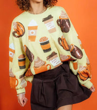 Queen Of Sparkles - Pumpkin Spice Latte Sweatshirt