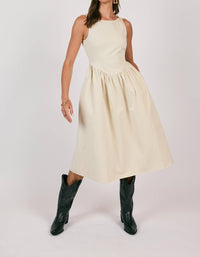 Sage The Label - Townhouse Corset Style Midi Dress