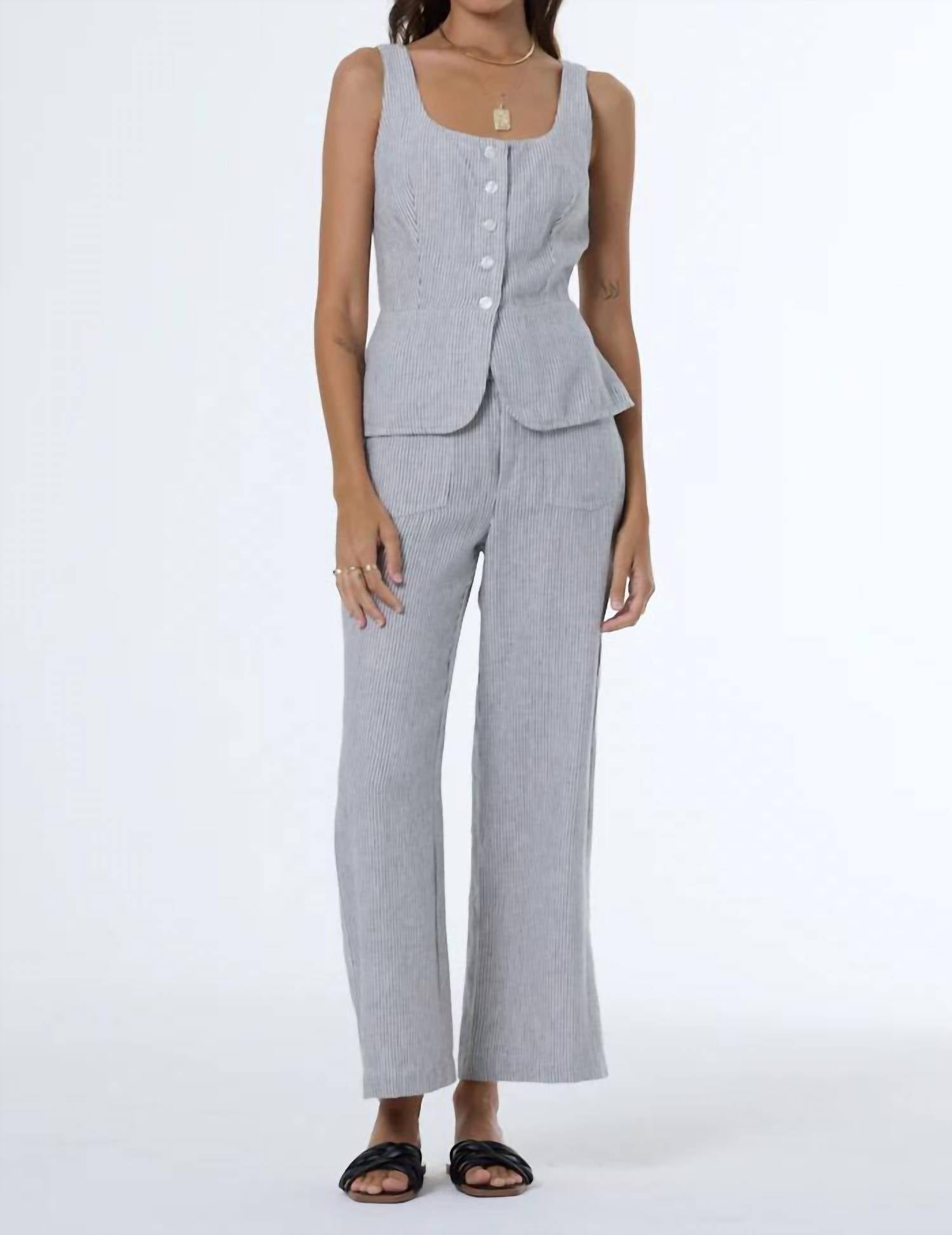 Young Fabulous & Broke - Piper Peplum Vest