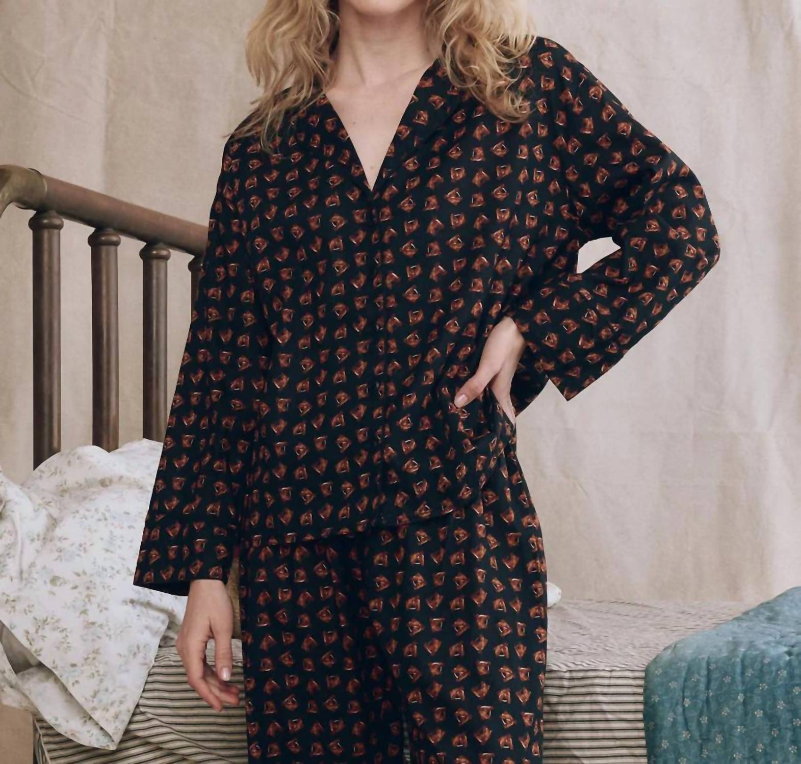 The Great. - Pajama Long Sleeve Shirt