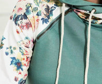 Ampersand Ave - Once & Floral Doublehood Sweatshirt