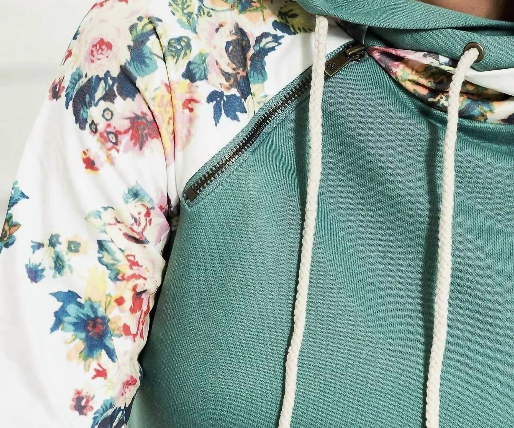 Ampersand Ave - Once & Floral Doublehood Sweatshirt