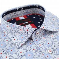 Eight X - Geranium Flower Short Sleeve Shirt