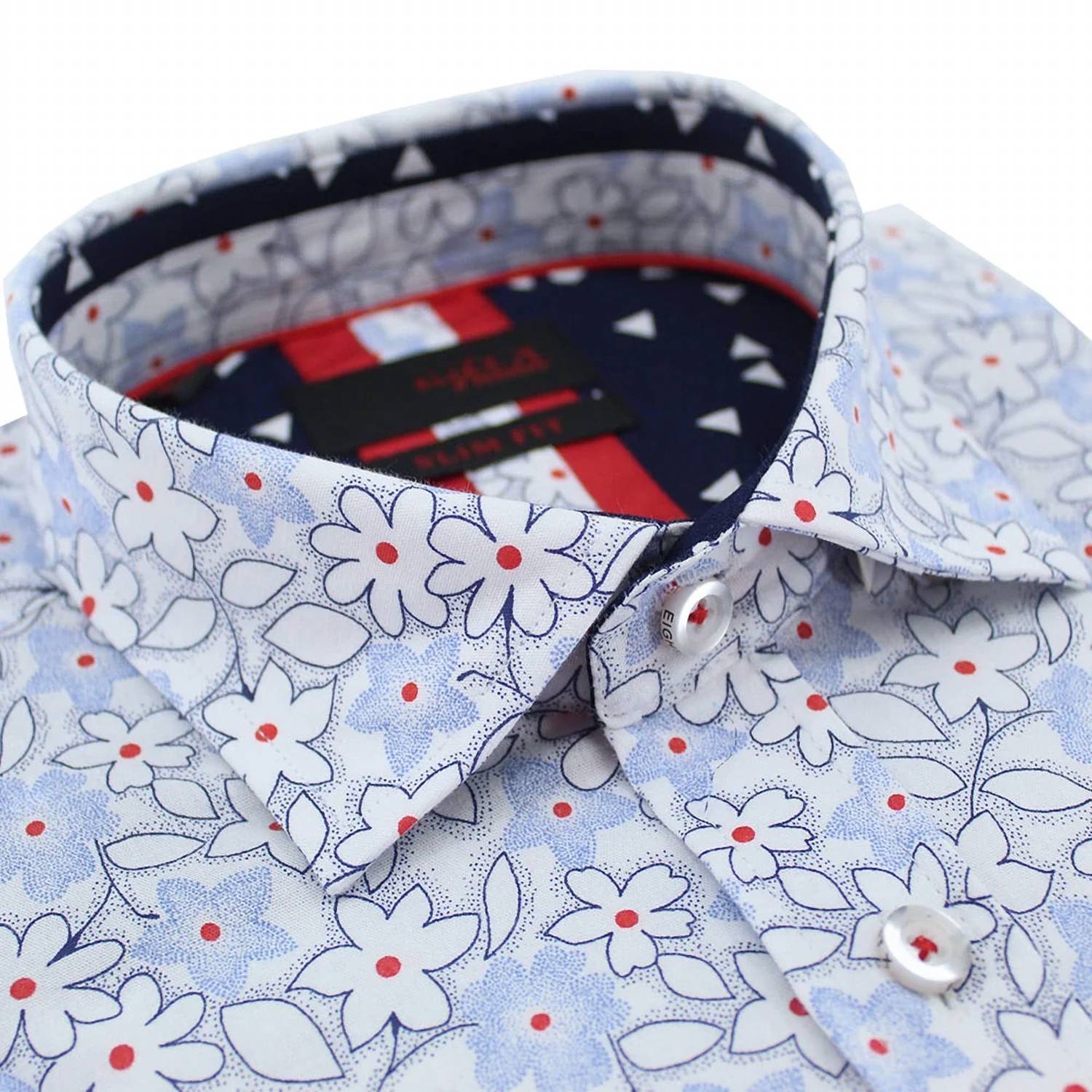 Eight X - Geranium Flower Short Sleeve Shirt
