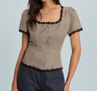 Sofie The Label - Chelsea Gingham Top